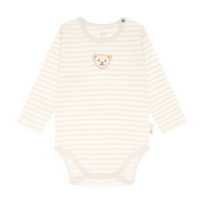 Body langarm GOTS, beige