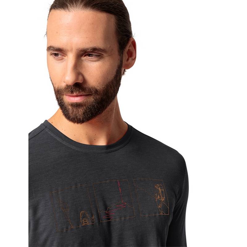 VAUDE Men's Rosemoor LS T-Shirt III T-Shirt Herren