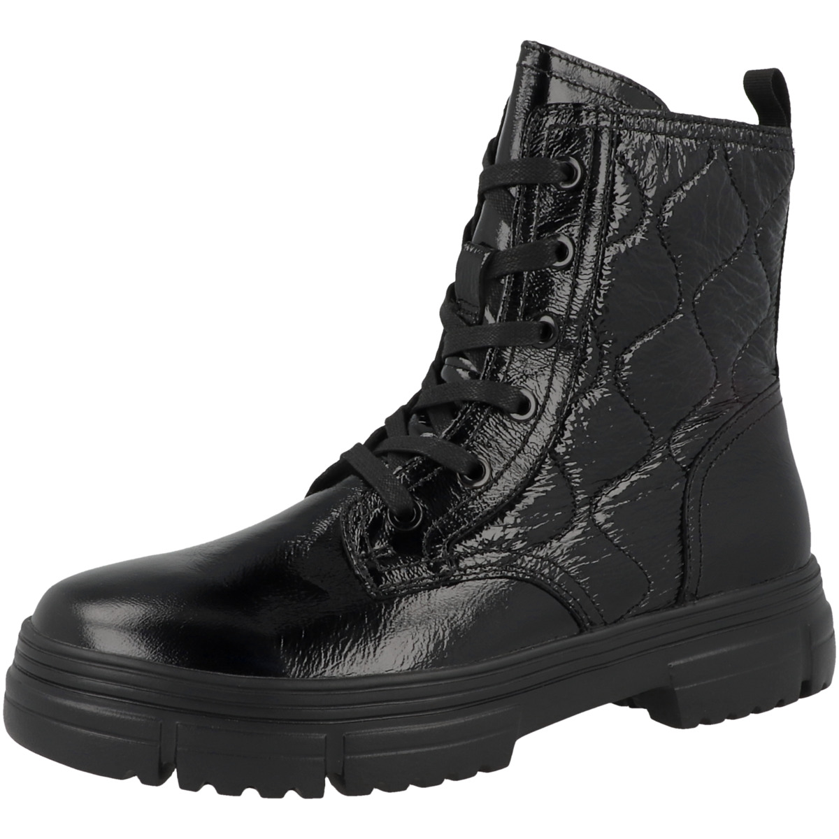 CAPRICE 9-25207-29 Schnürboots schwarz