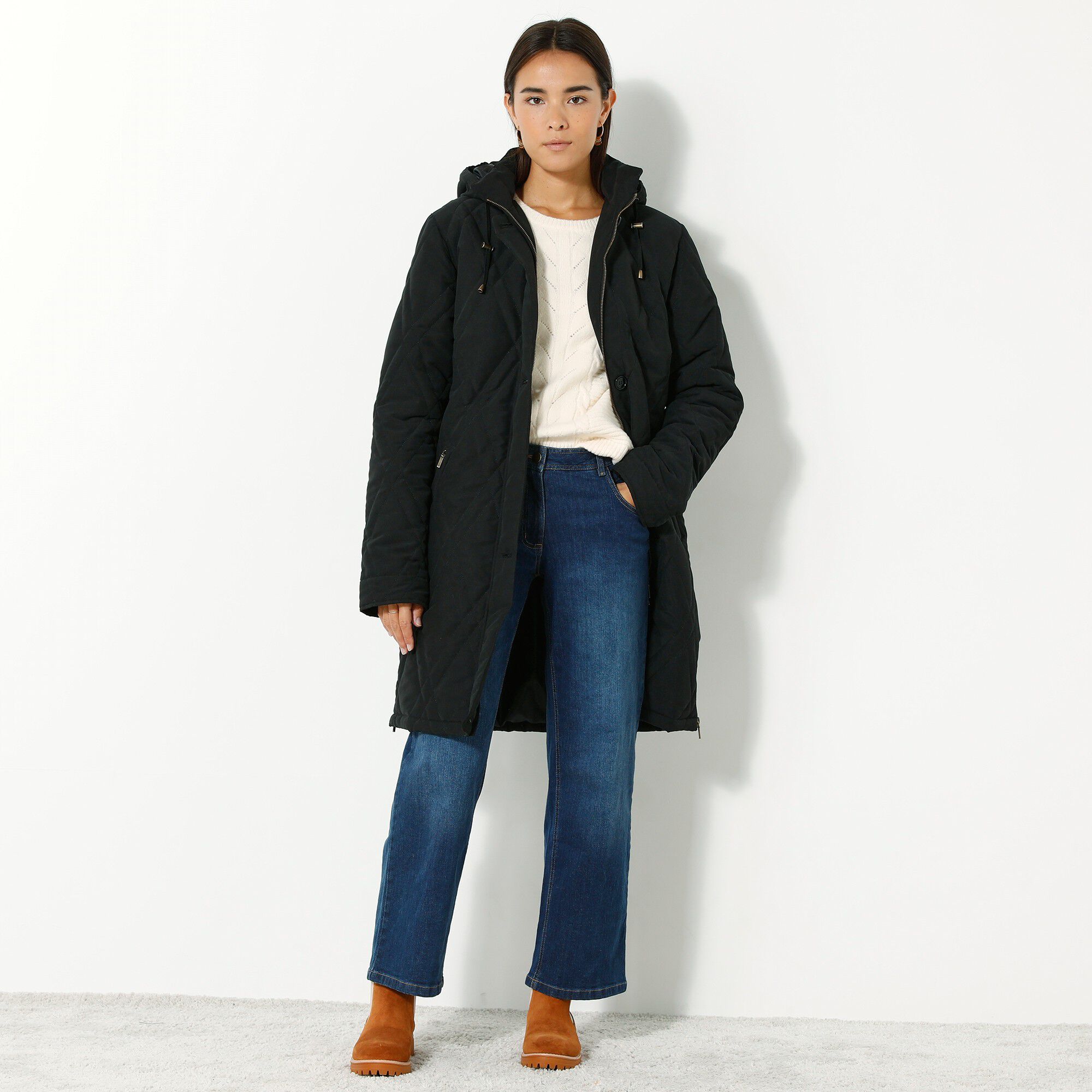 Parka matelassée microfibre