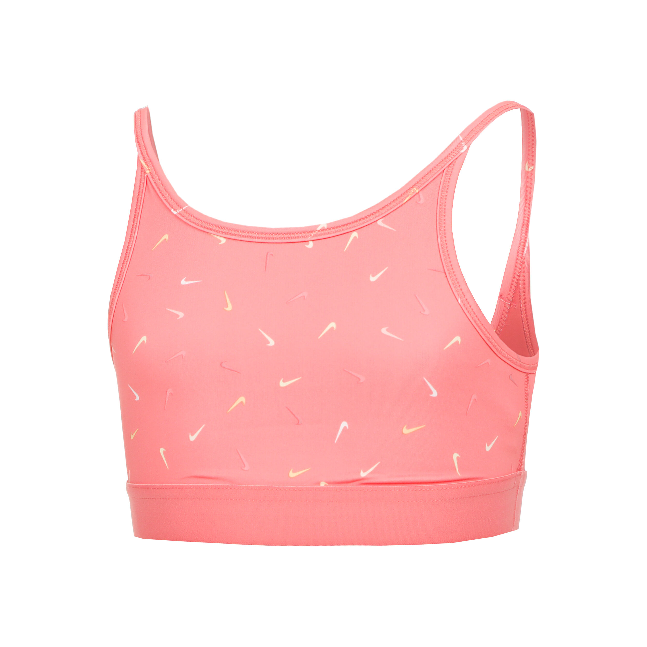 Dri-Fit Light Support Sport-BH Mädchen - Koralle