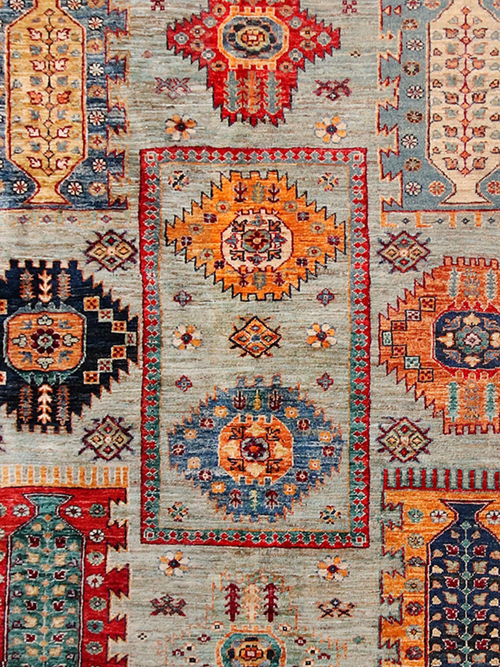 Kazak Ghazni ca. 172 x 233 cm, Unikat / Einzelstück