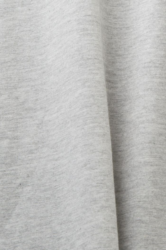 Rundhals-T-Shirt mit Print vorne