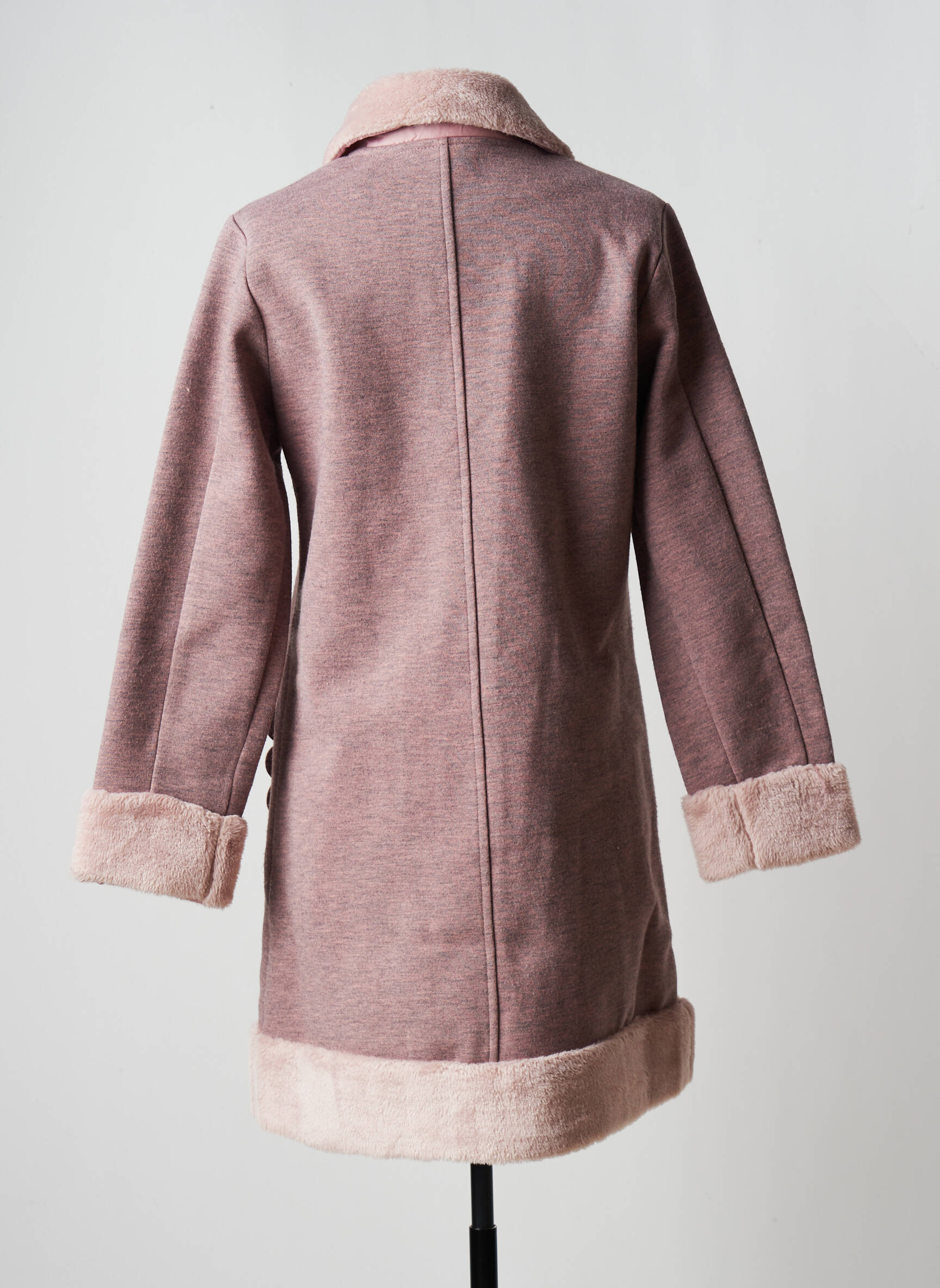 Akinolaude Manteaux Longs Femme couleur rose