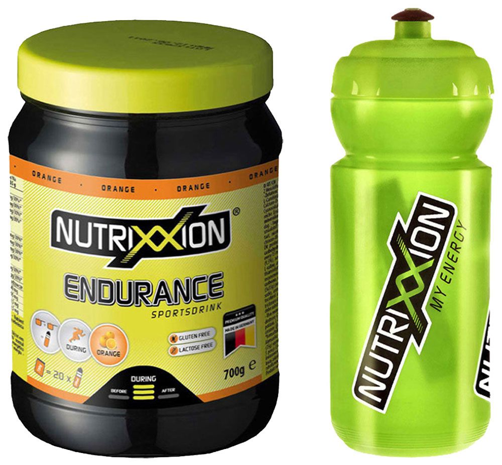 NutriXXion Endurance Orange 700g + Trinkflasche 600ml kaufen | Bike-Discount