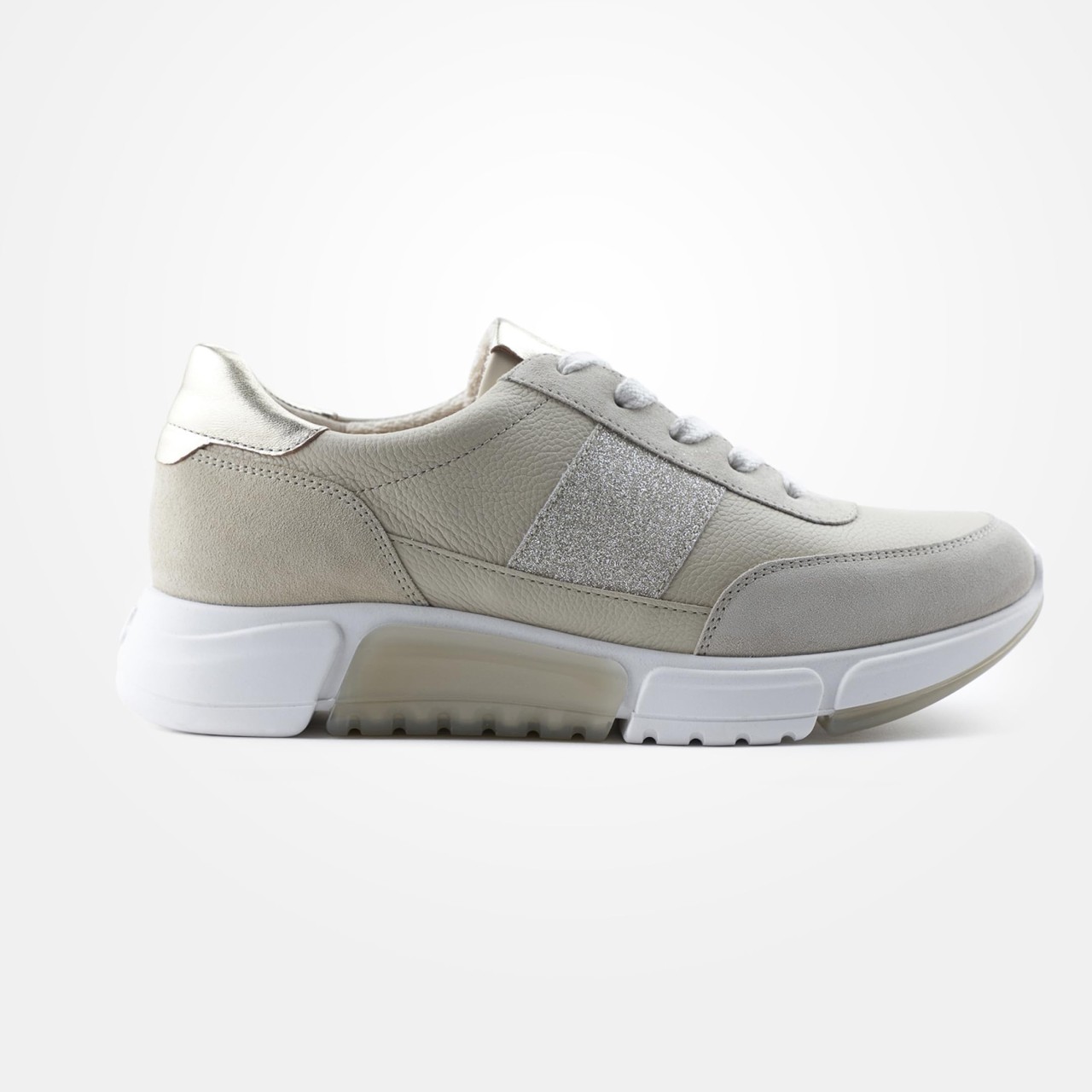 PAUL GREEN Freizeit Schnürer beige