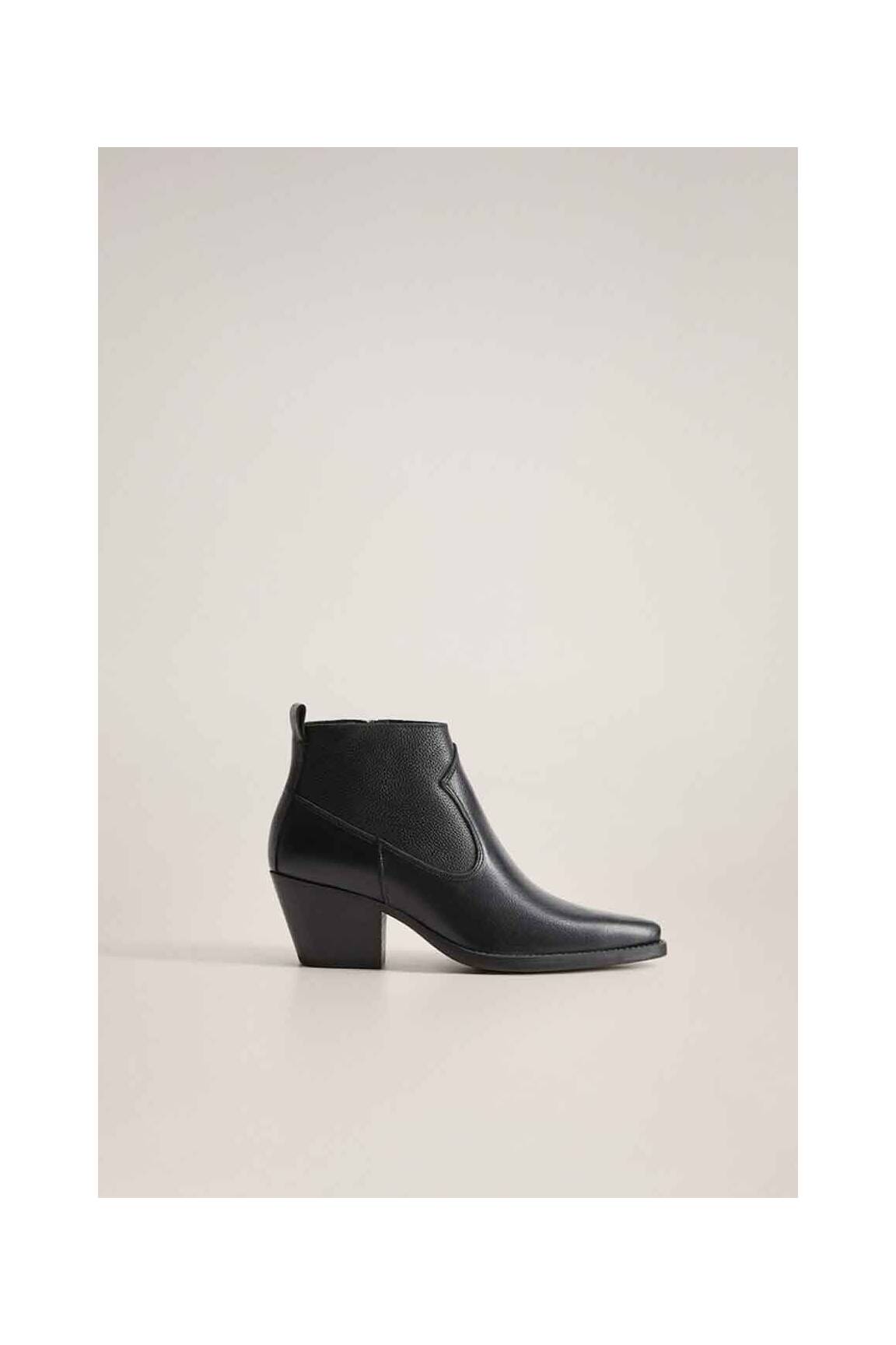 Mango Bottines Femme couleur noir