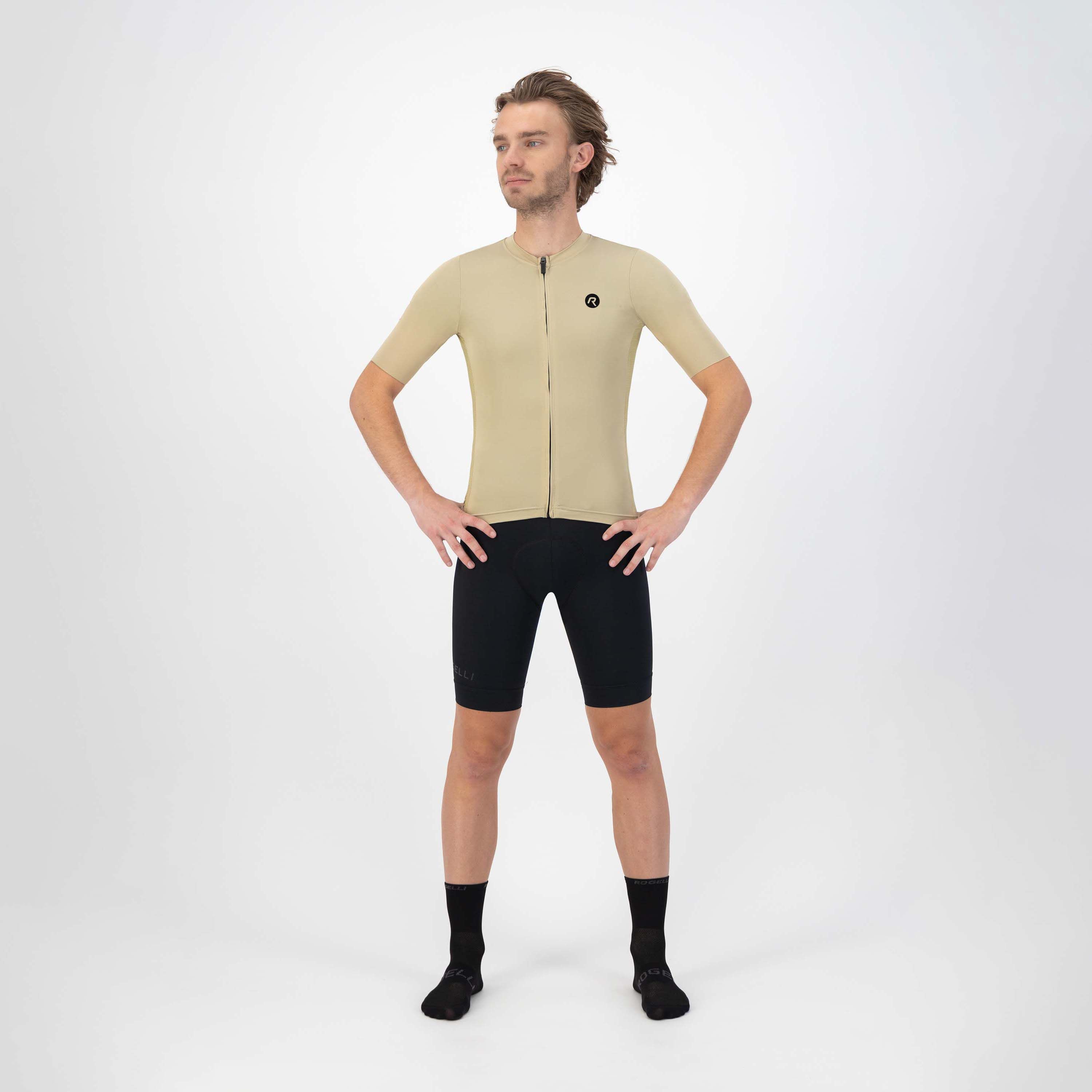 Rogelli Distance Sand Herren Radtrikot Kurzarm
