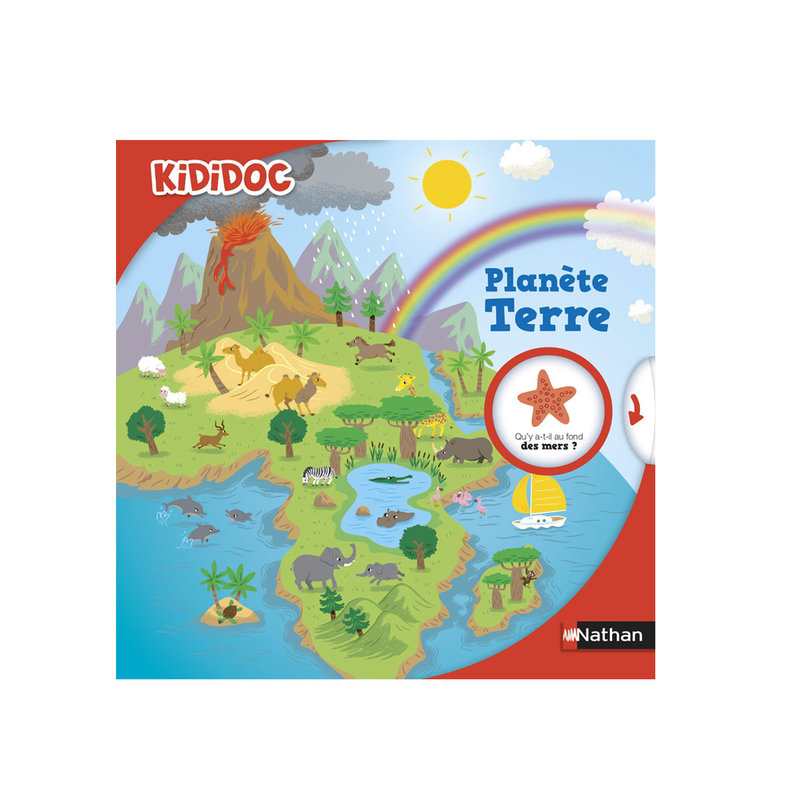 Livre Planète Terre Kididoc - Nathan Jeunesse