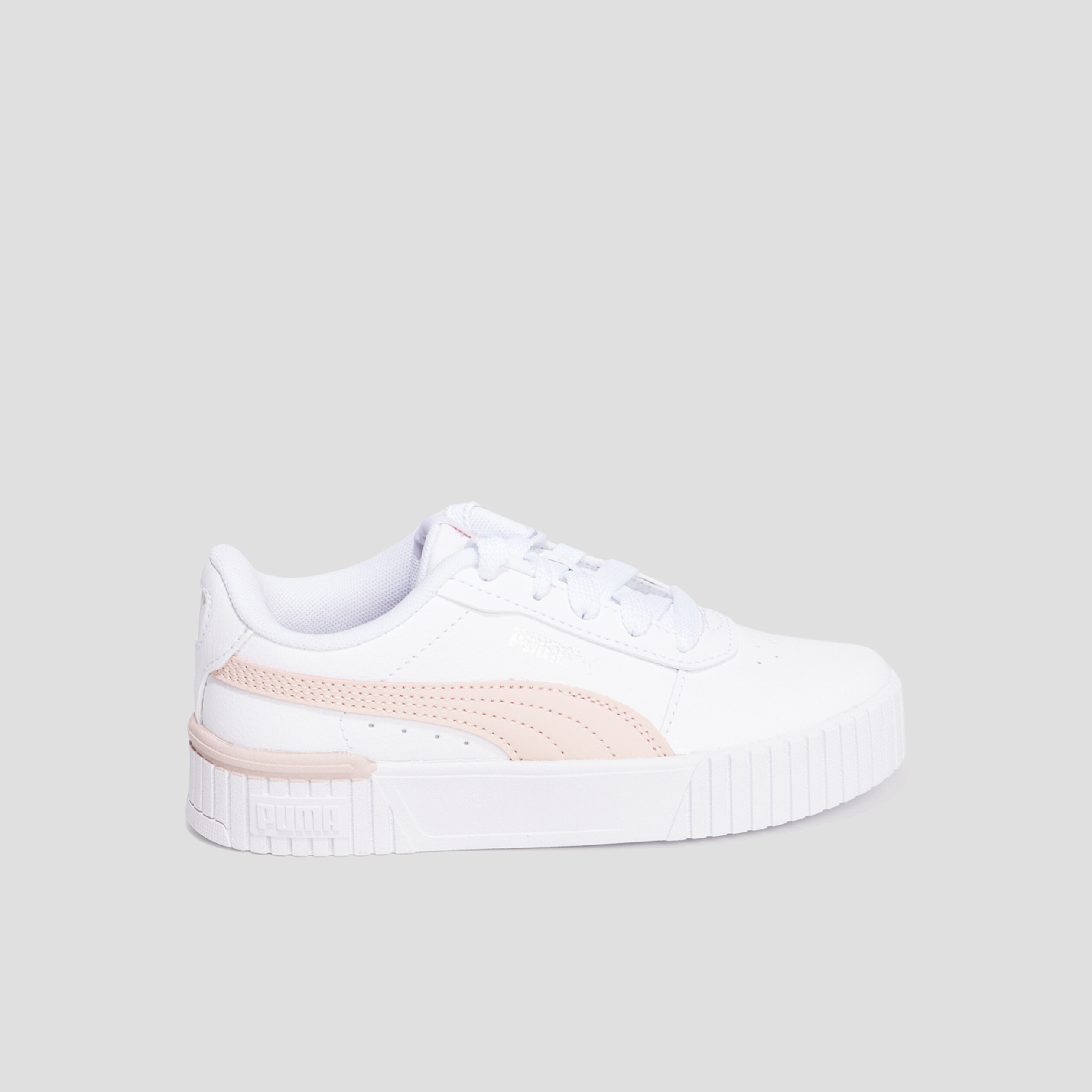 Tennis basses à lacets Puma Carina 2.0 blanc fille | La Halle