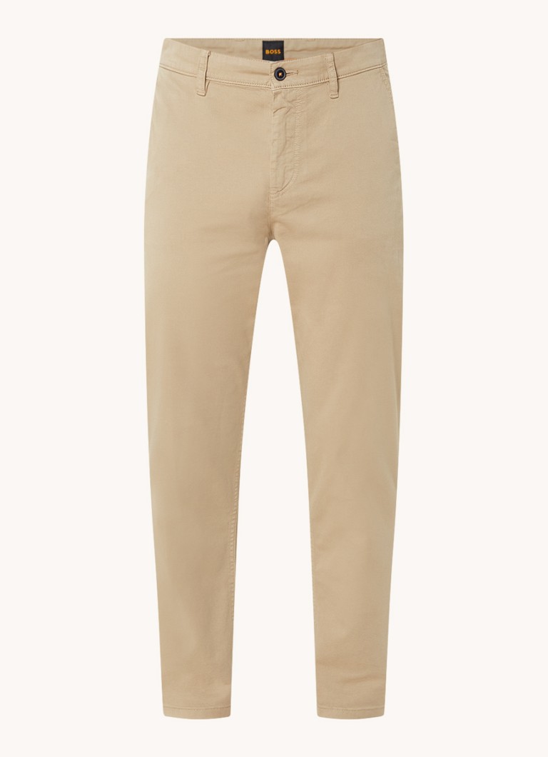 Pantaloni chino slim fit HUGO BOSS cu buzunare laterale