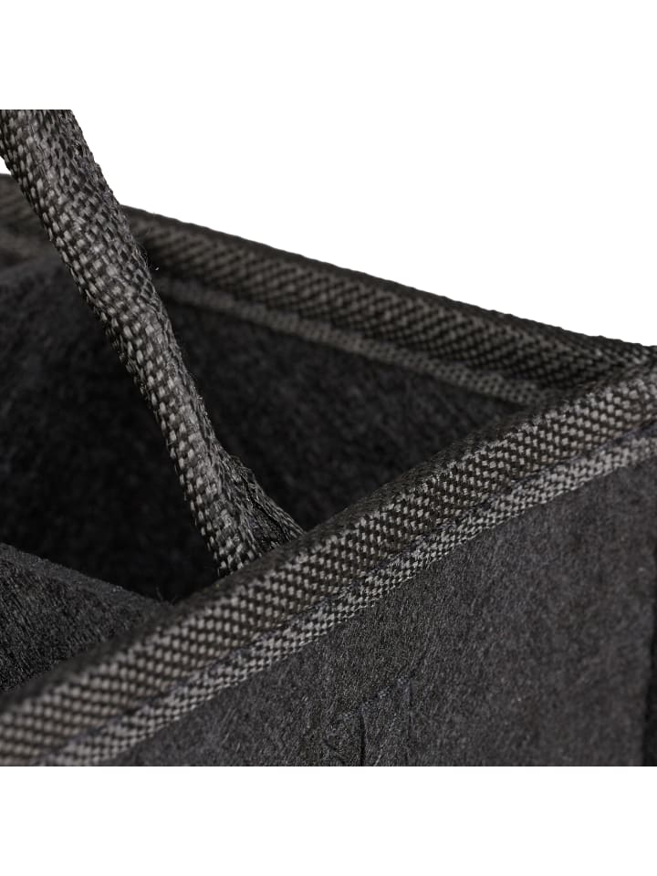 relaxdays 3 x Flaschentasche in Schwarz günstig kaufen onesize