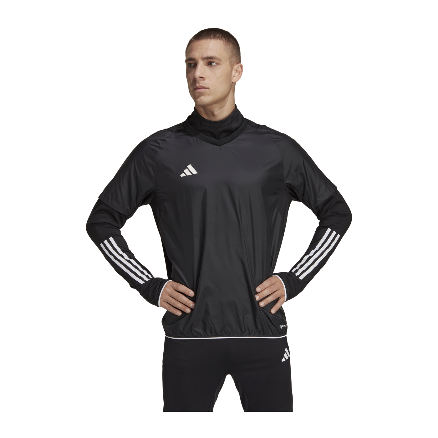 adidas Tiro 23 Pro Windbreaker Schwarz
