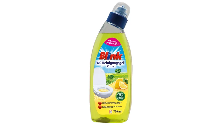 Blink WC Reinigungsgel Citrus 750 ml