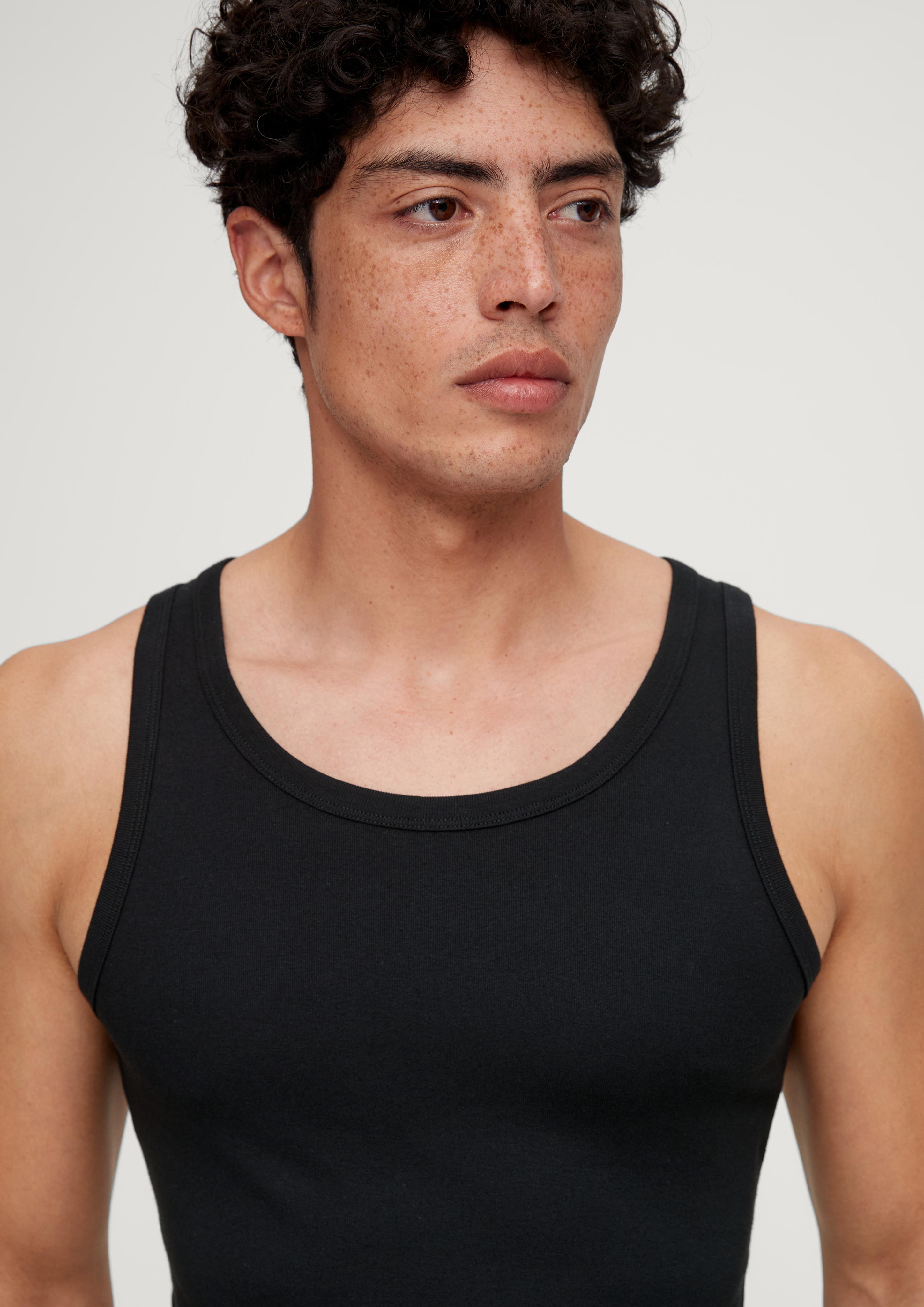 Tanktop mit Rippstruktur  6008404-9999
