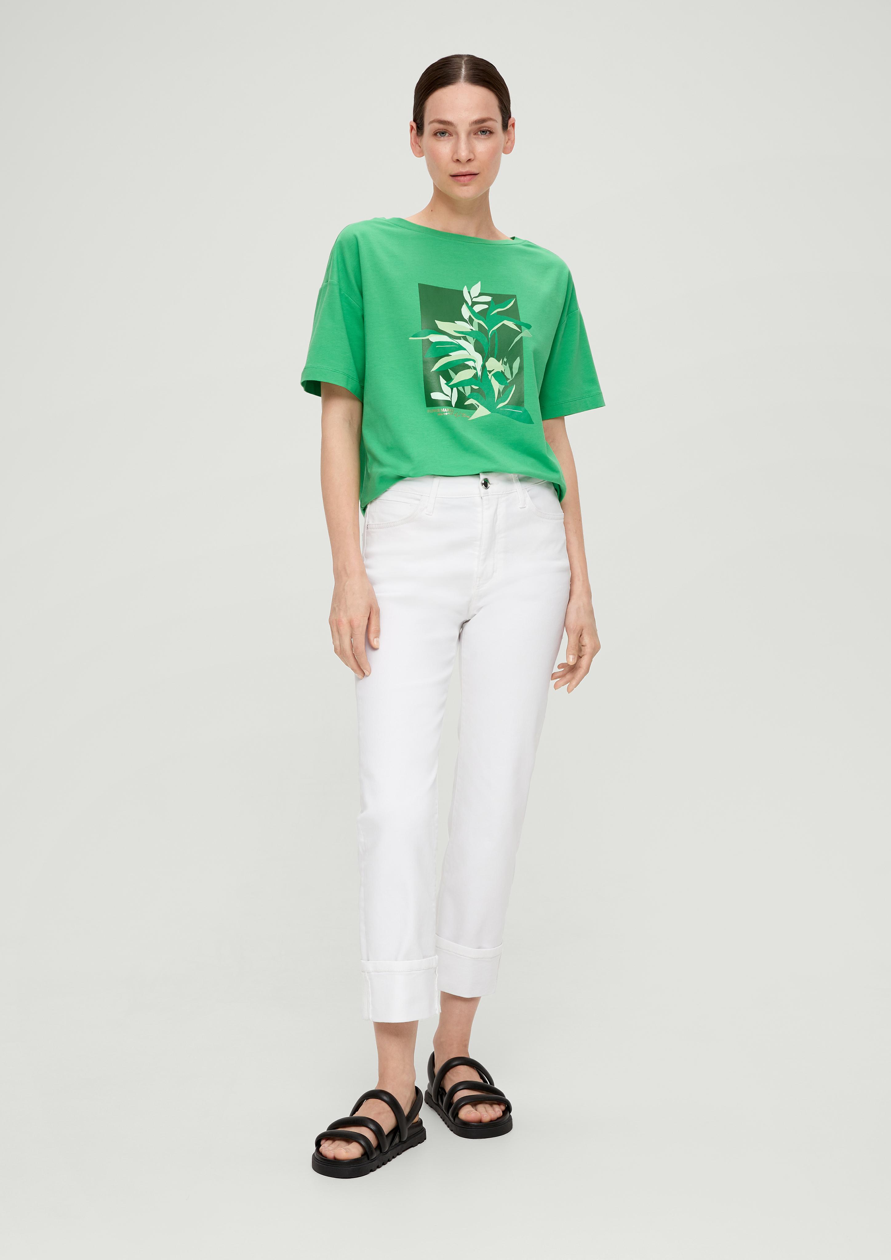T-Shirt mit Front-Print  2138801-75D1