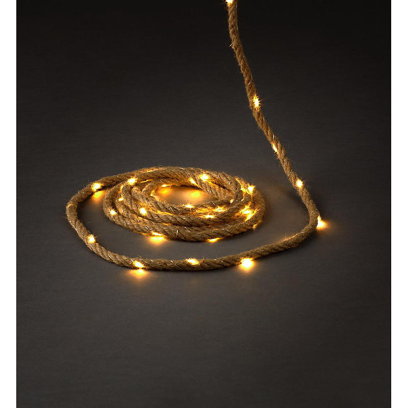 Home Hampetau 4,5 m, m/60 LED-lys