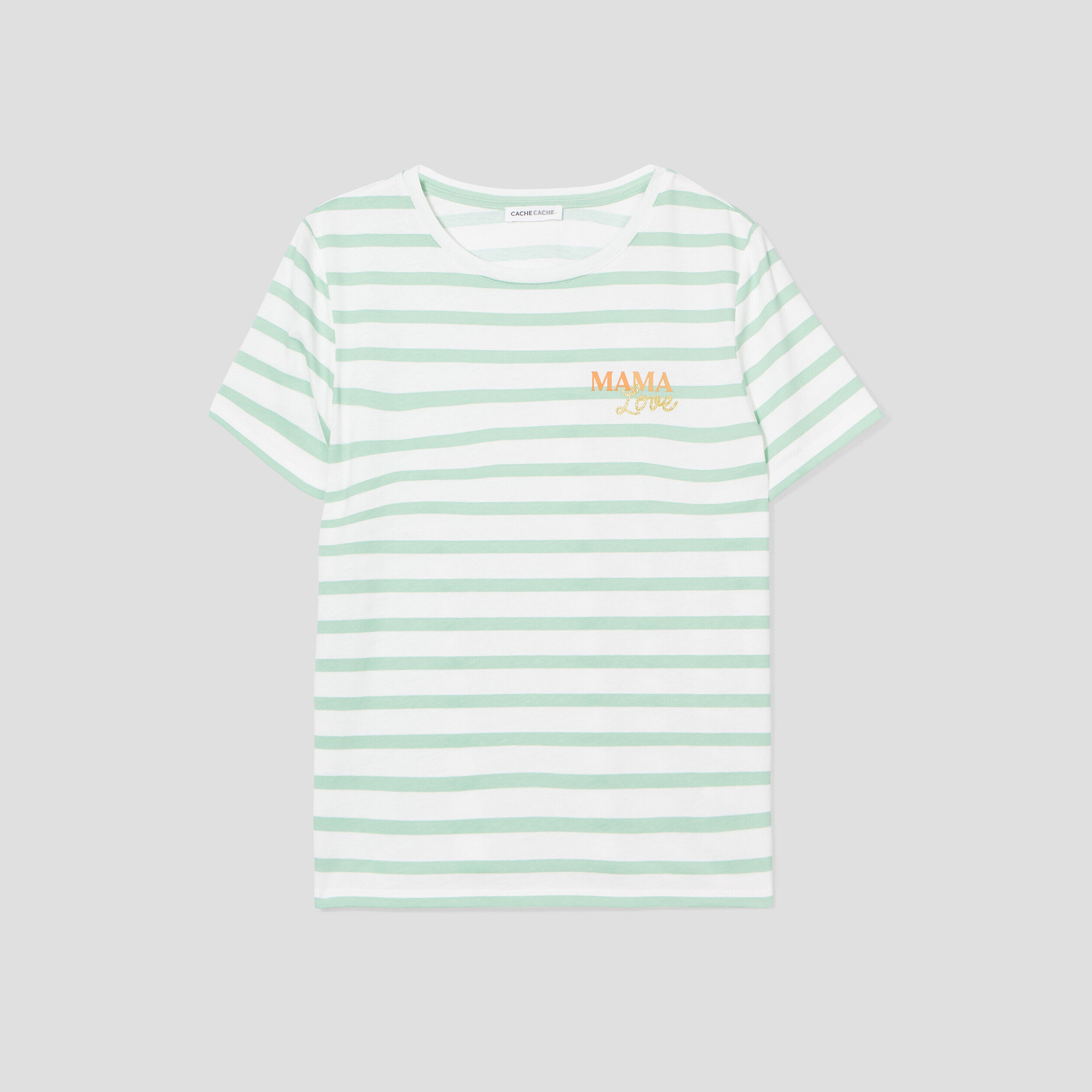 T-shirt manches courtes blanc femme | Cache Cache