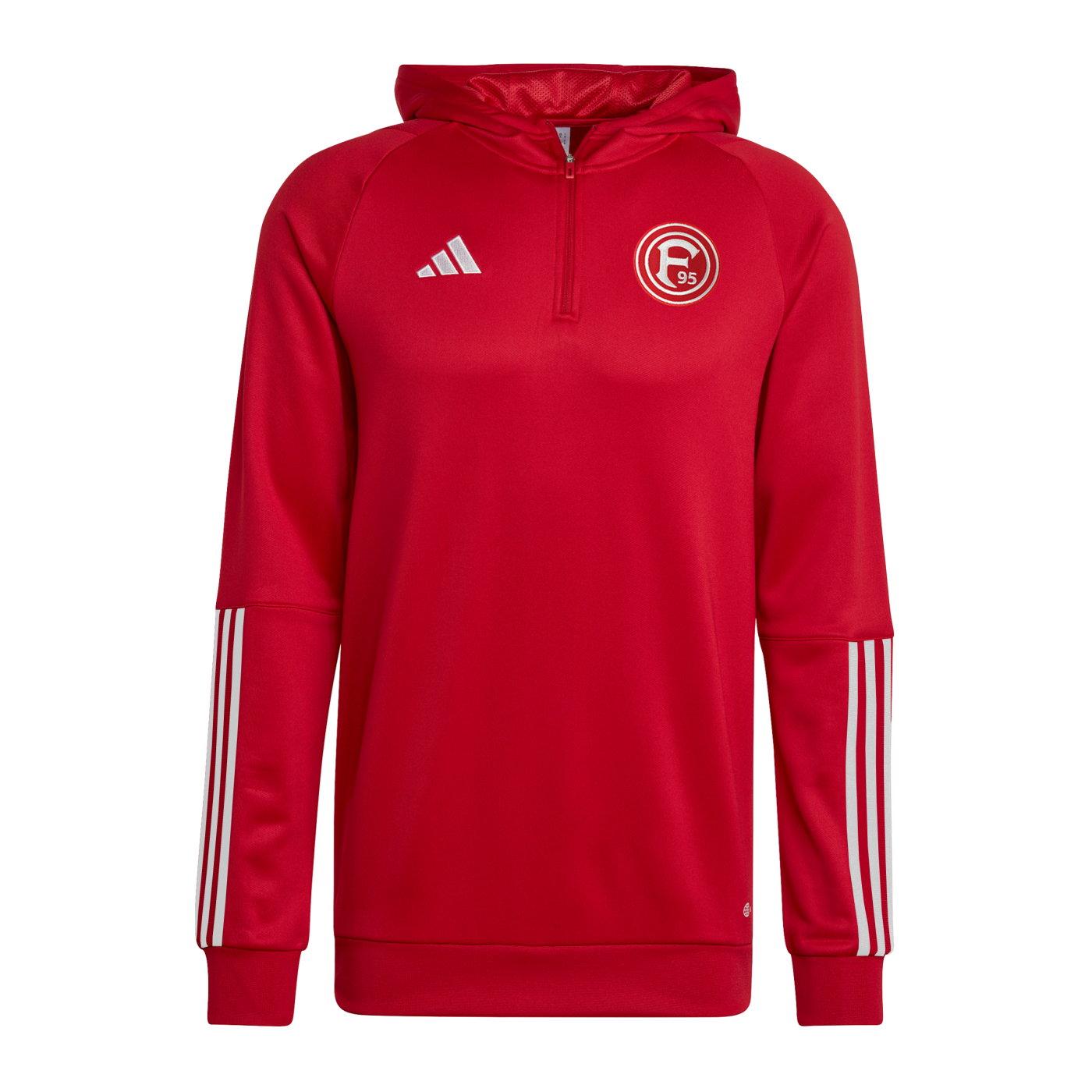 adidas Fortuna Düsseldorf Kapuzenjacke Rot