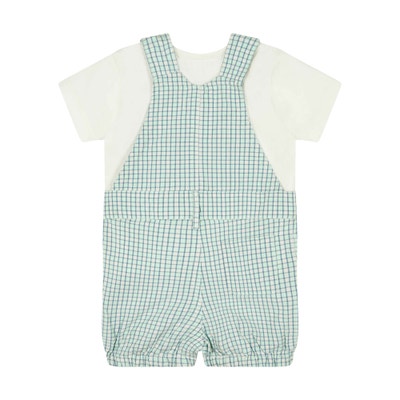 Set Hose + T-Shirt kurzarm, hellgrün für Jungs
