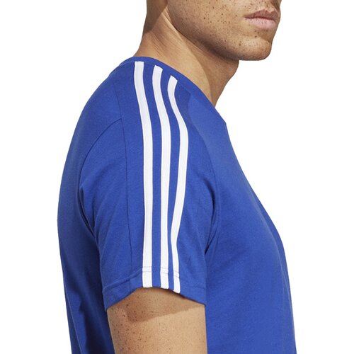 HERREN SHIRT ESSENTIALS SINGLE JERSEY 3-STREIFEN
