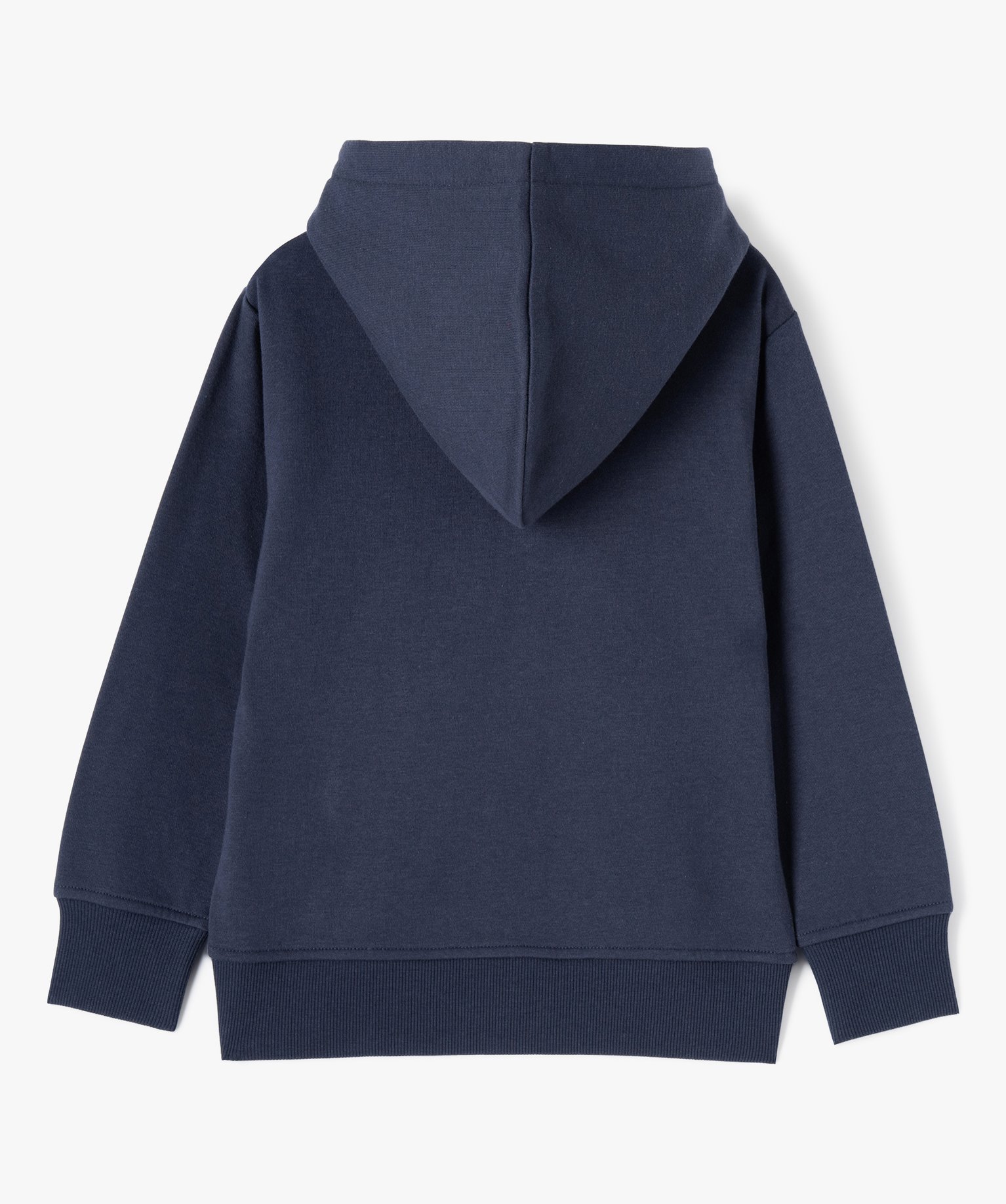 Sweat zippé et molletonné à capuche Garçon marine | GEMO