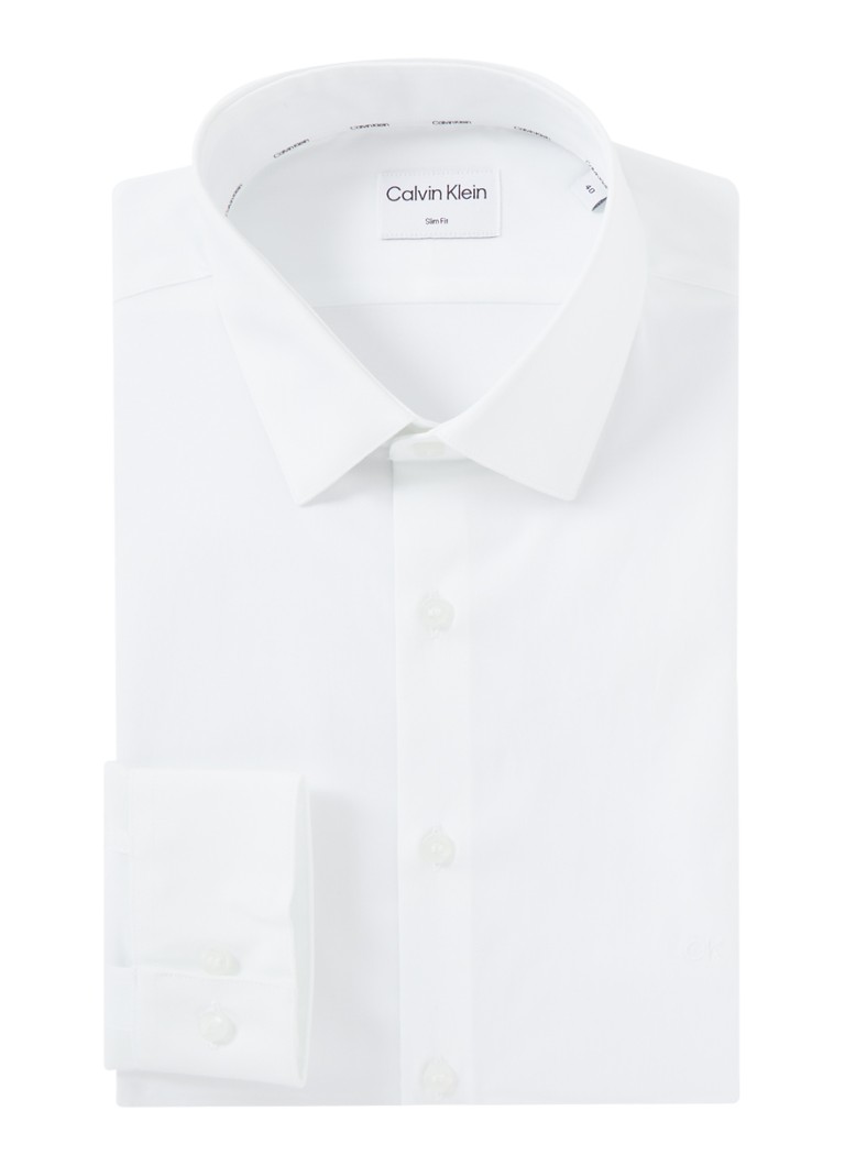 Calvin Klein Slim fit košulja s rastezljivim materijalom
