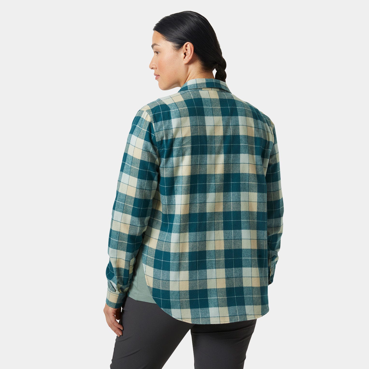 Women's Lokka Organic Flannel Long Sleeve Shirt