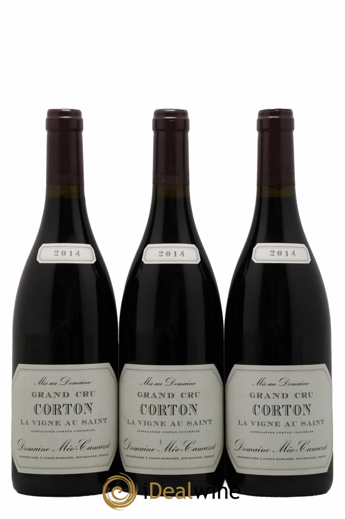 Corton Grand Cru La Vigne au Saint Méo-Camuzet (Domaine)  2014 - Lot de 3 Bouteilles