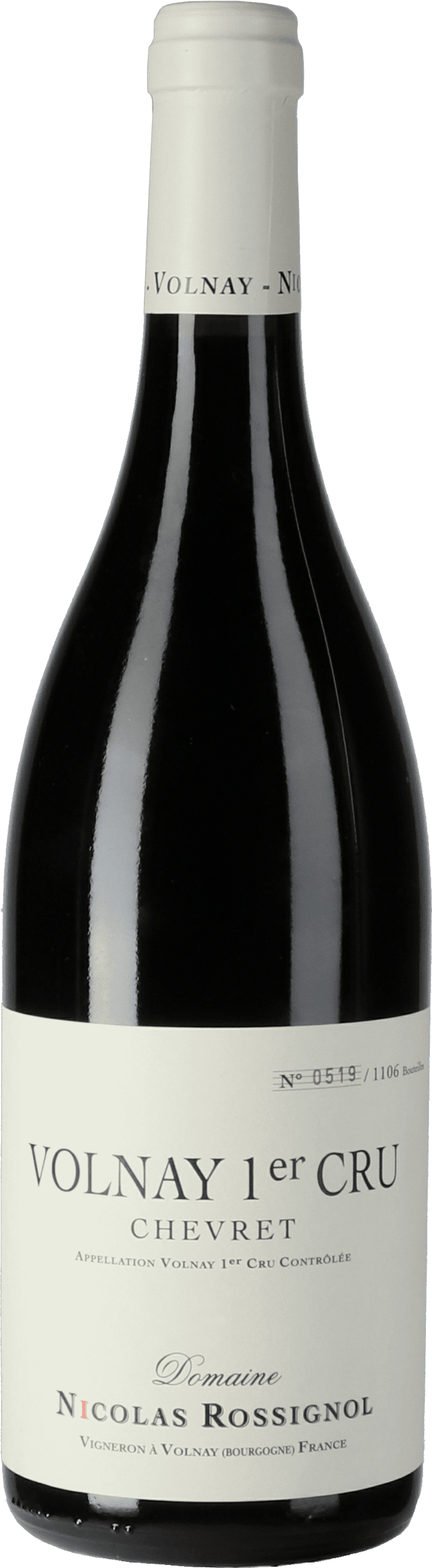 Domaine Nicolas Rossignol: Volnay Premier Cru Chevret 2020