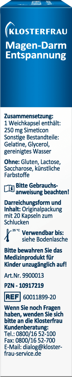 Magen-Darm Entspannung Kapseln, 20 St