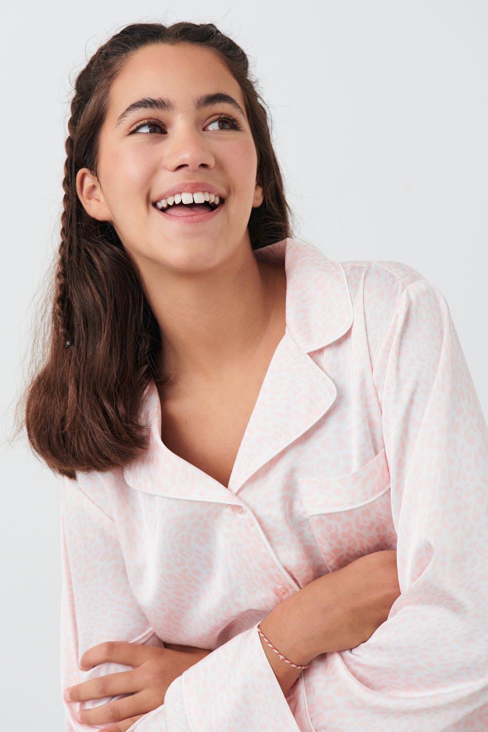 Y satin pyjamas set