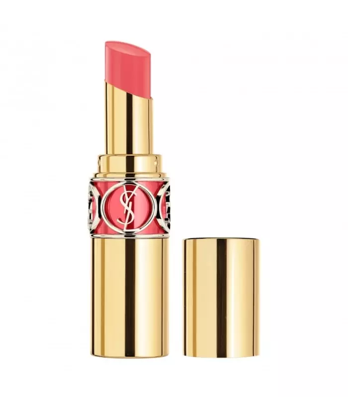 ROUGE VOLUPTÉ SHINE  Une brillance à porter. Des couleurs fraîches
