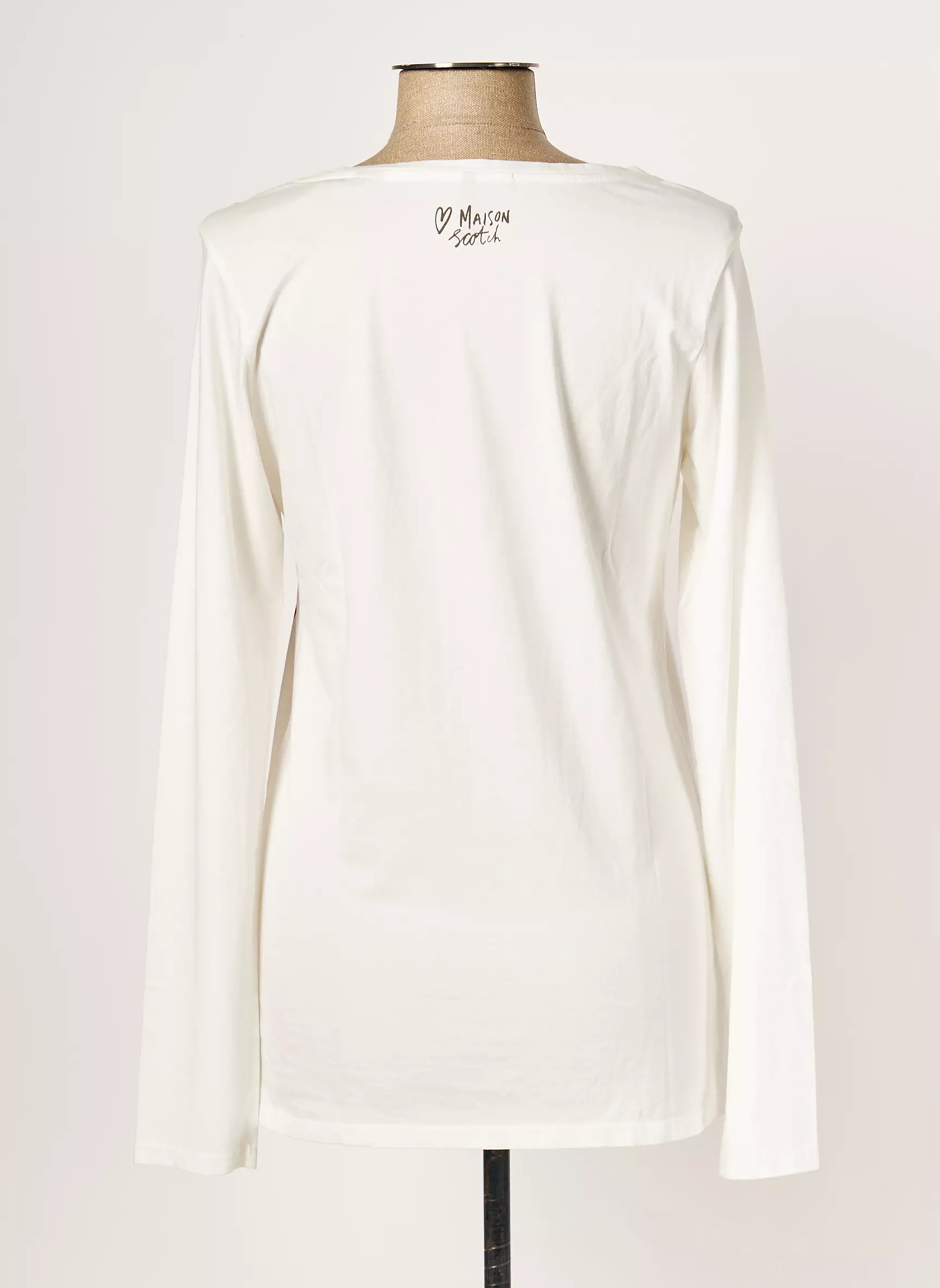 Maison Scotch Tshirts Femme couleur blanc