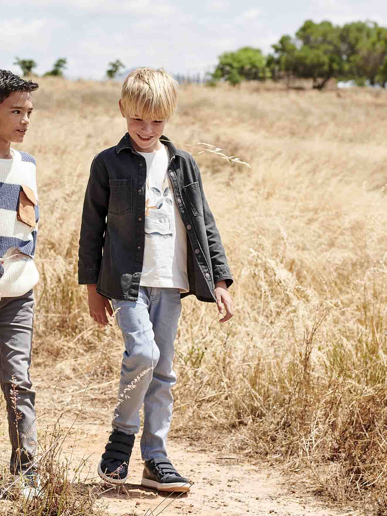 Vertbaudet Jungen Slim-Fit-Hose, Hüftweite REGULAR - schokolade