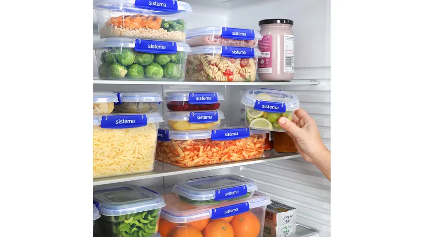 sistema Lunchbox Rectangle Klip IT 400ml 3er Pack