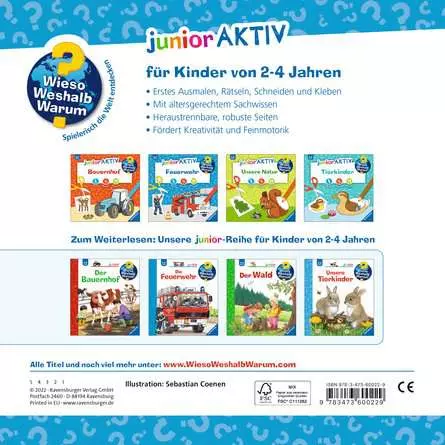 Ravensburger Wieso? Weshalb? Warum? junior AKTIV: Feuerwehr