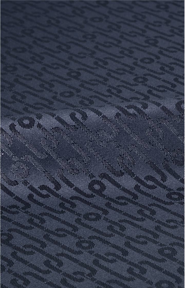 Tischdecke JOOP! CHAINS ALLOVER in Marine, 140 x 210 cm - im JOOP!