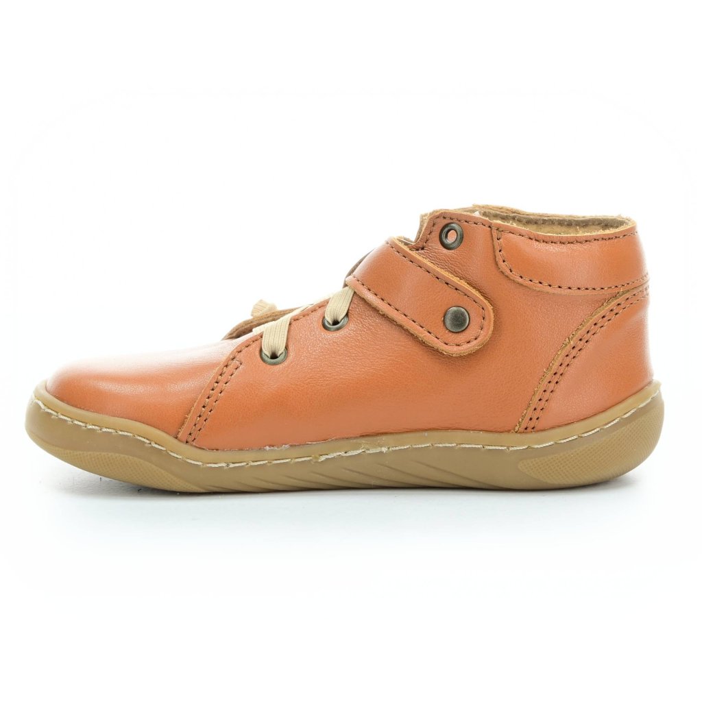 Pegres SBF62 braune Barfuß-Stiefeletten