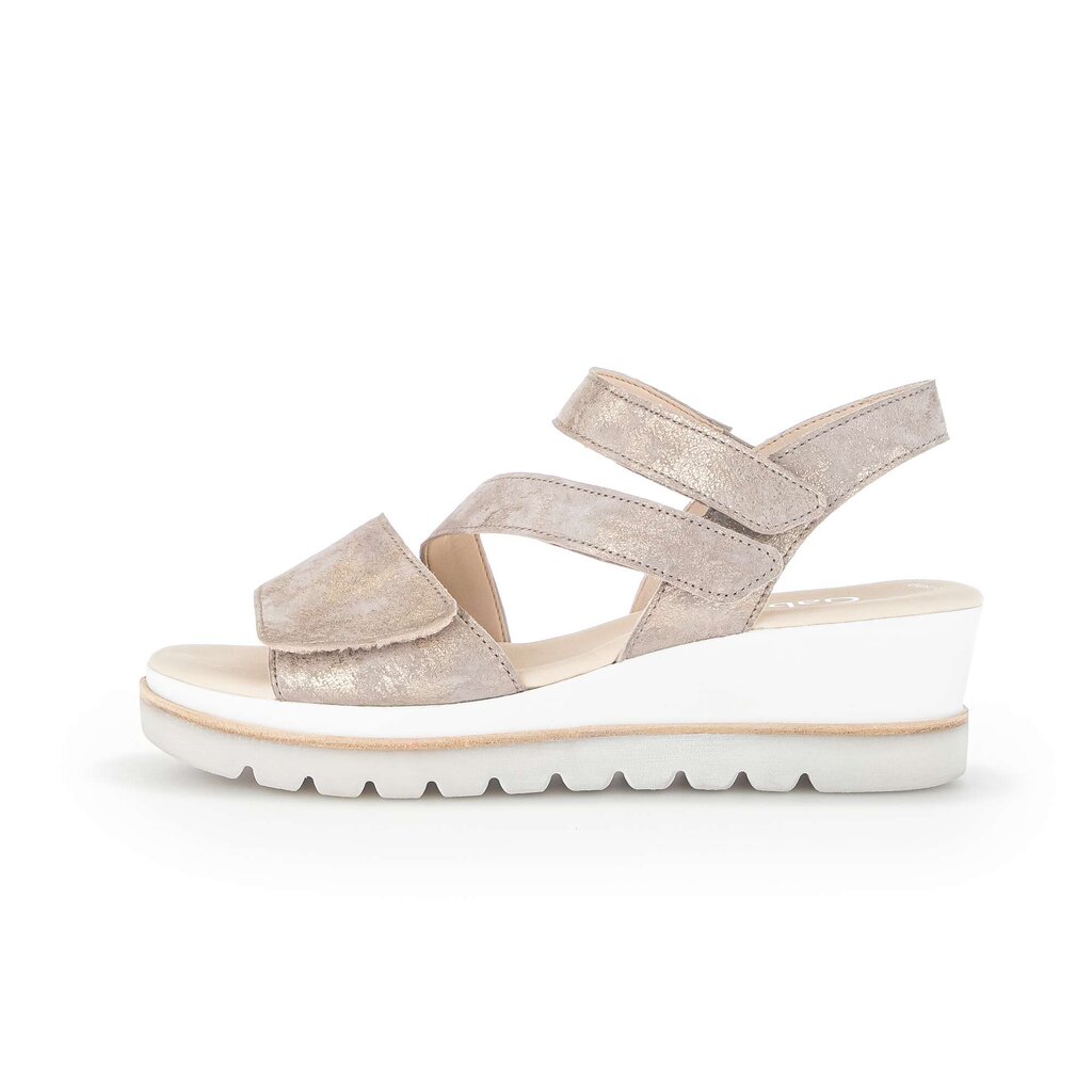 Gabor fashion Keilsandalette beige