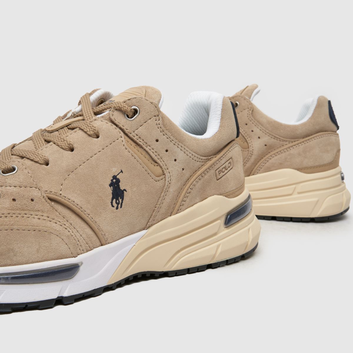 Polo Ralph Lauren – Trackster 250 – Beige träningsskor