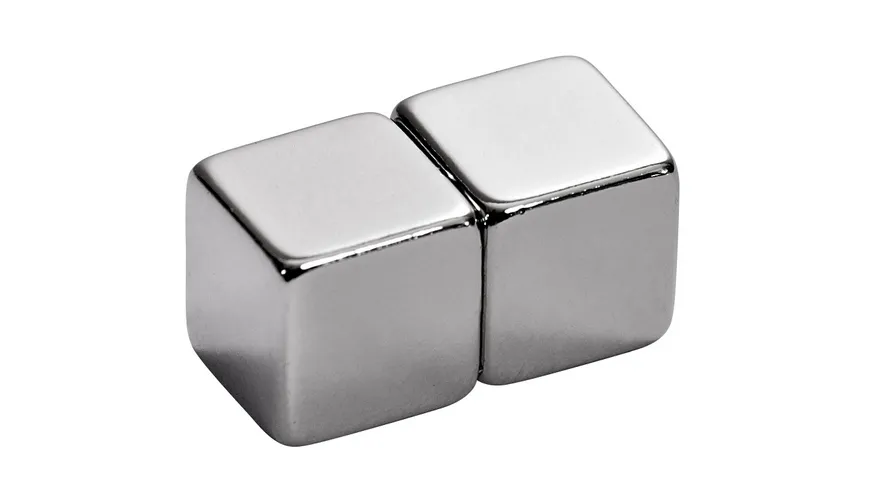 ALCO BKT Magnete Würfel silber 2er-Pack silber