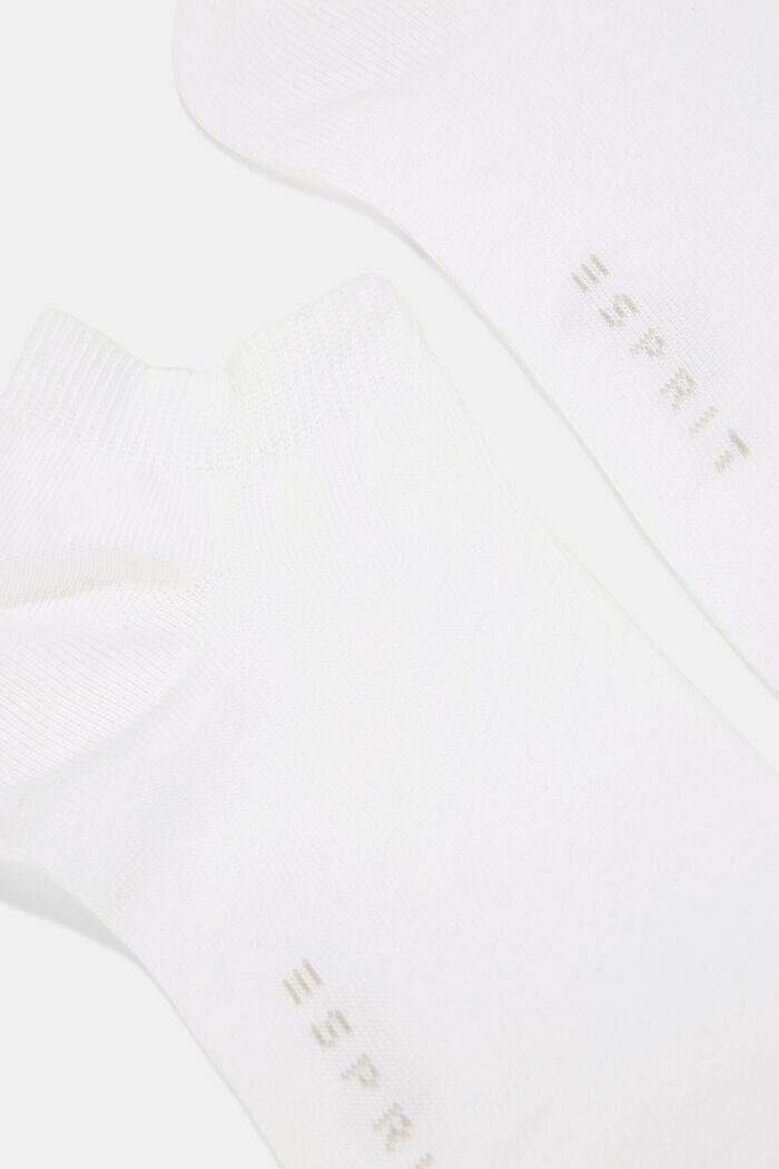 2-er Pack Sneaker-Socken, Bio-Baumwoll-Mix