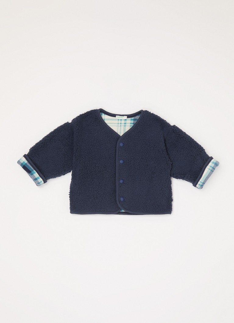 Geacă reversibilă din fleece Benetton