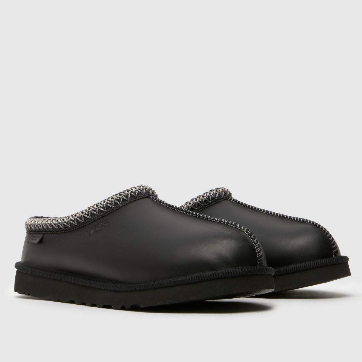 UGG – Tasman – Svarta regenererade tofflor