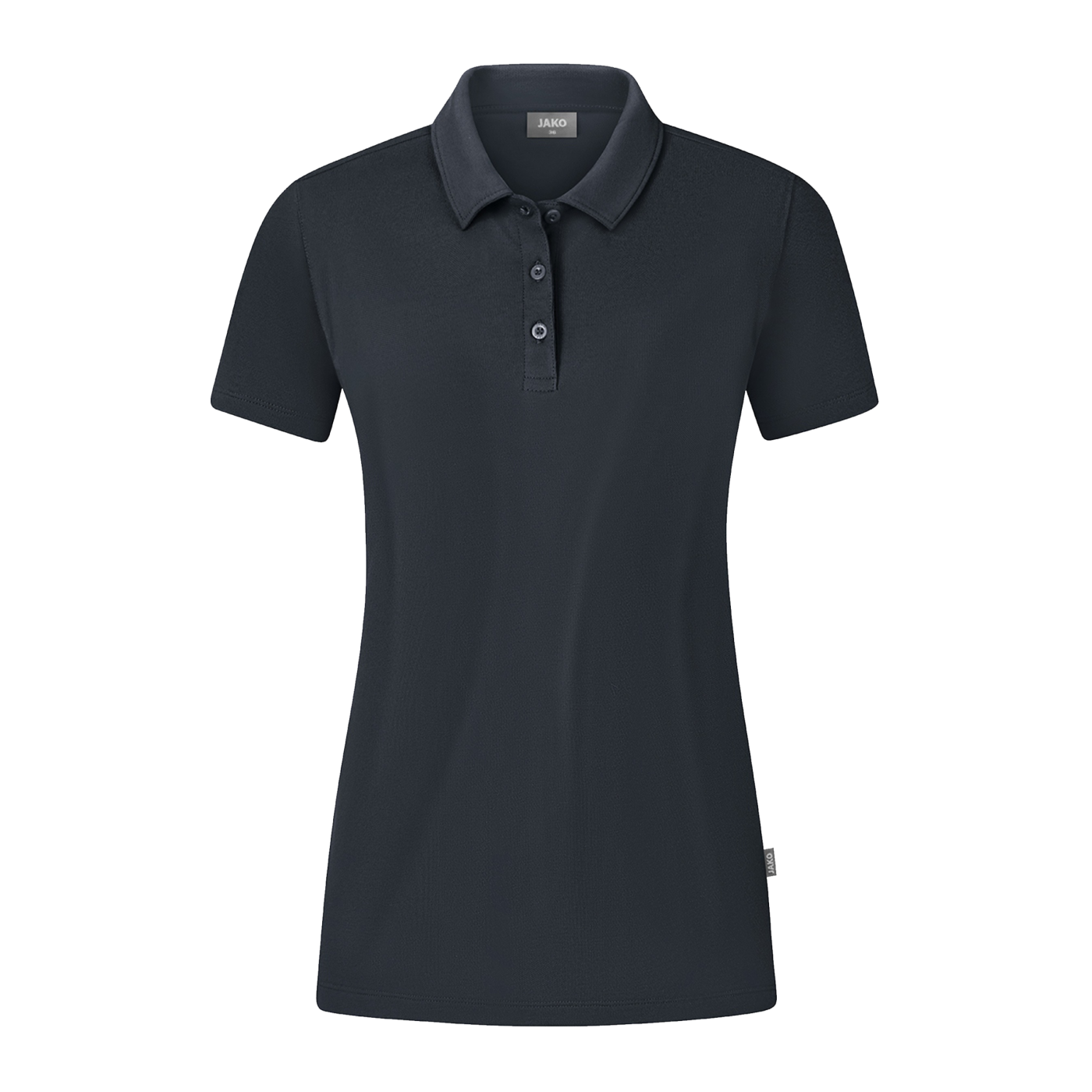 JAKO Organic Stretch Polo Shirt Damen Grau F830