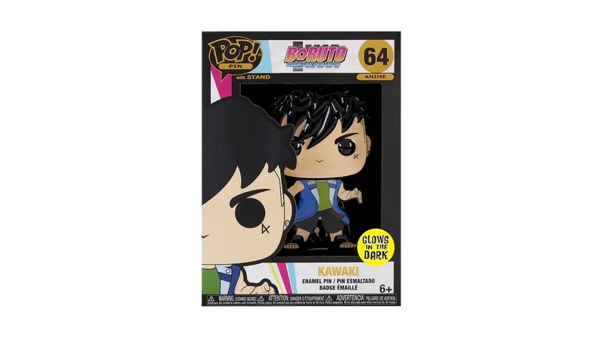 Funko - POP! - Boruto: Naruto Next Generations Pin Kawaki (Glow)