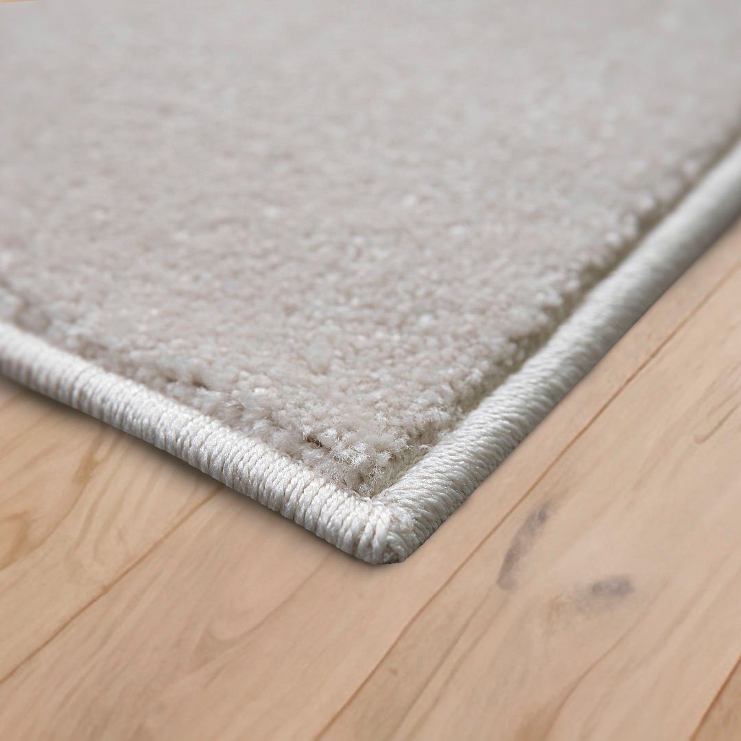 Teppich Pieter, my home, rechteckig, Höhe: 9 mm, mit besonders weichem Flor, Kurzflor,Design-Teppich mit Melange-Effekt