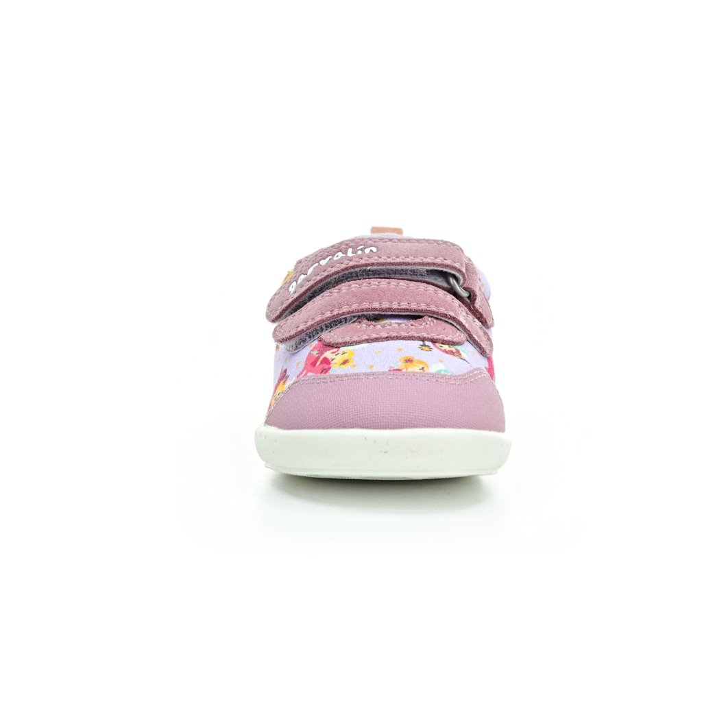 Garvalín Lona Estampada Lila Barfußschuhe