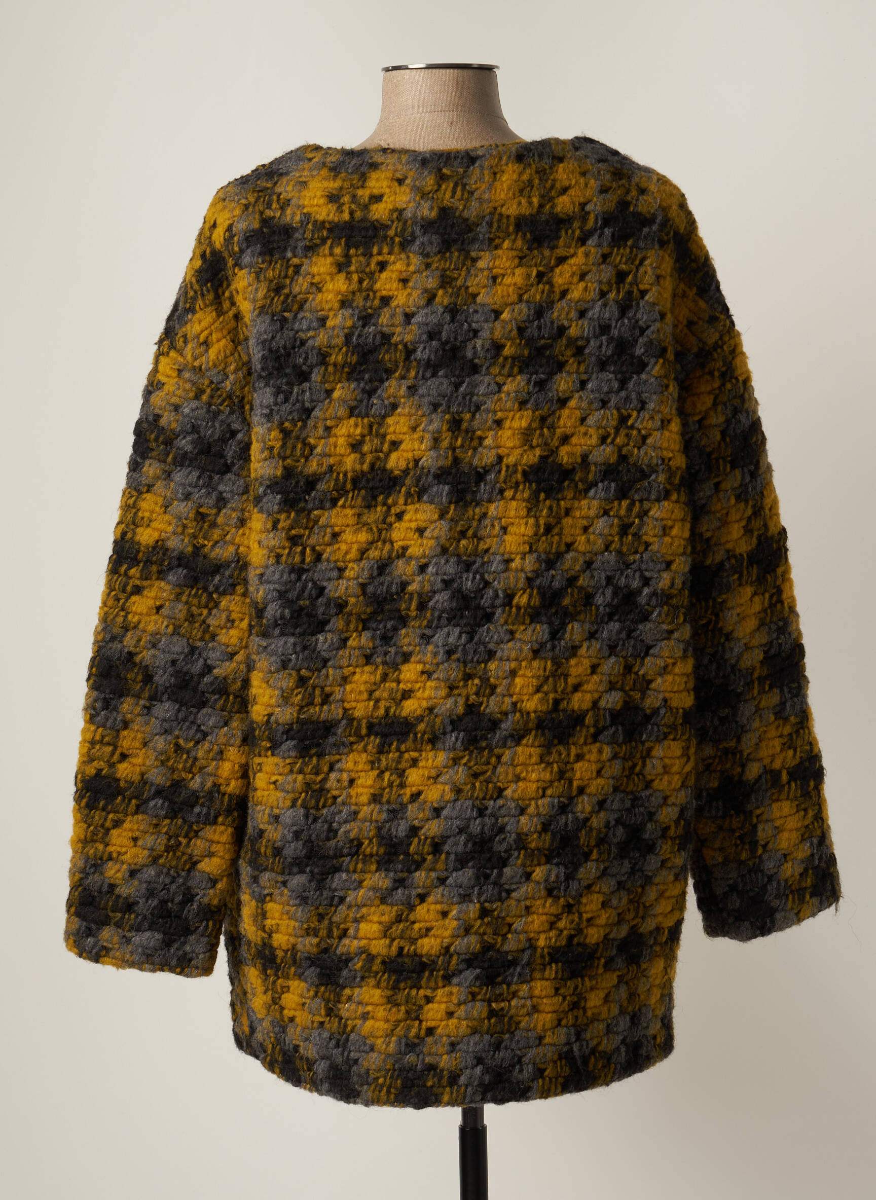 Poussiere D Etoile Manteaux Courts Femme couleur jaune
